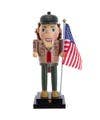 12.5"WOODEN BOY SCOUT NUTCRACKER