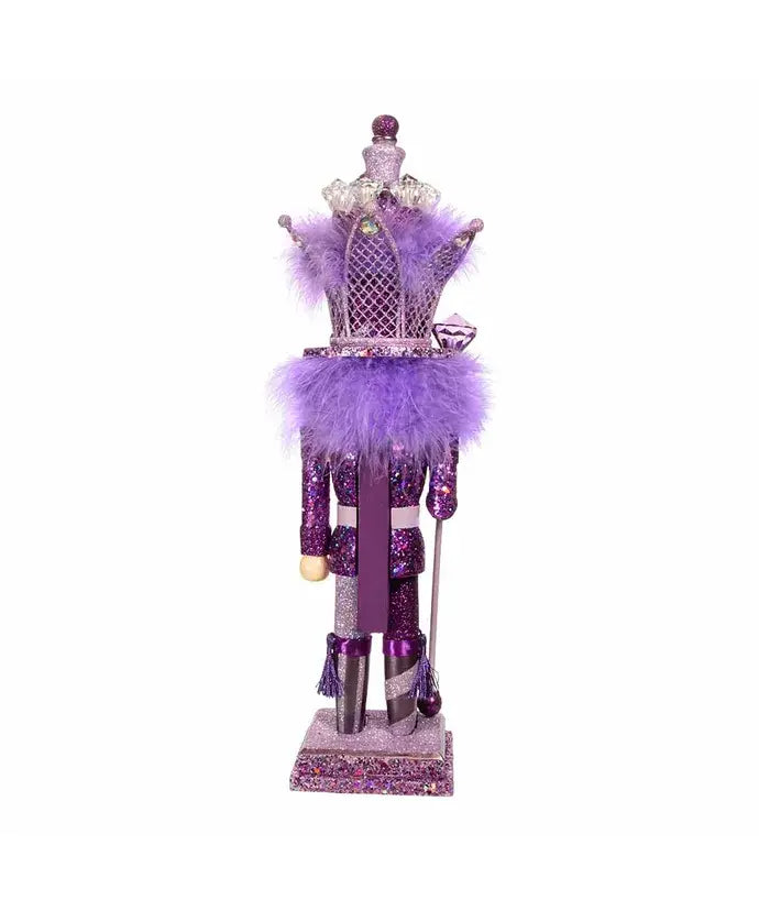 16"HOLLYWOOD PURPLE KING NUTCRACKER