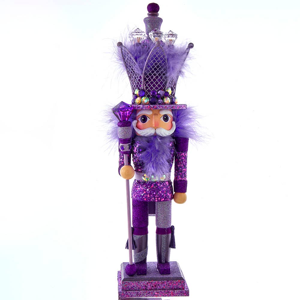 16"HOLLYWOOD PURPLE KING NUTCRACKER