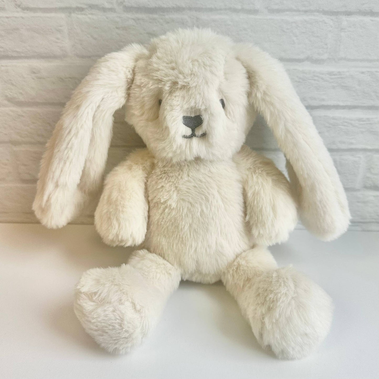 Bea Bunny - Classic Plush Weighted White Bunny