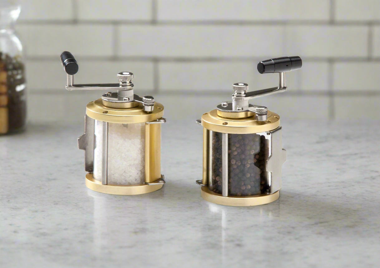 Ocean Reel Salt & Pepper Mills