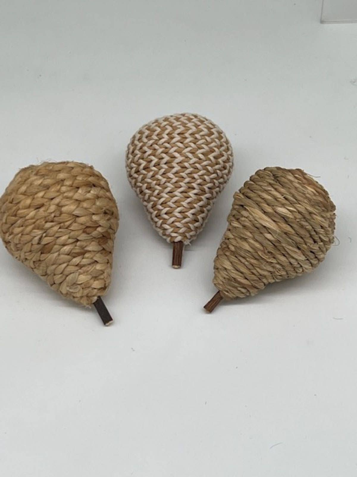 Pear Shaped Table Decor, Set of 3