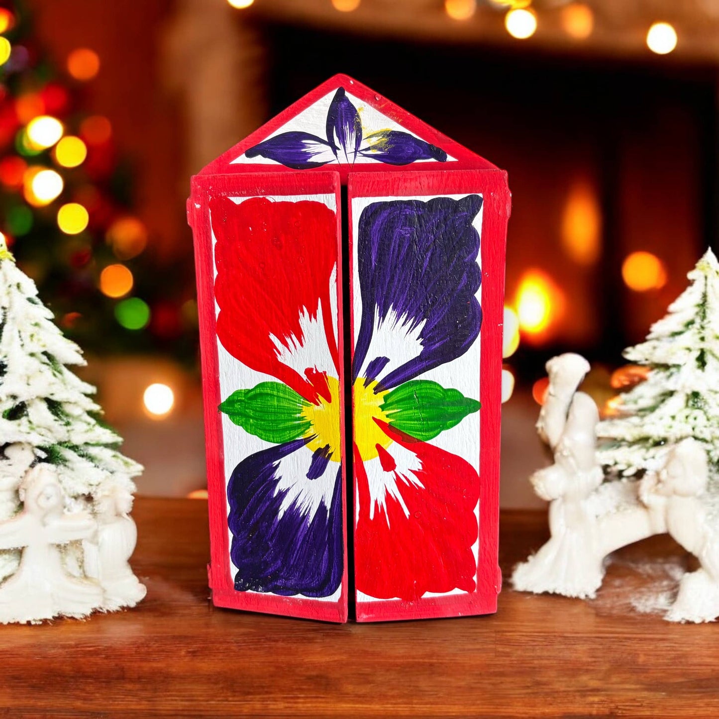 Nativity Retablos Peruvian Decor, Folk Art
