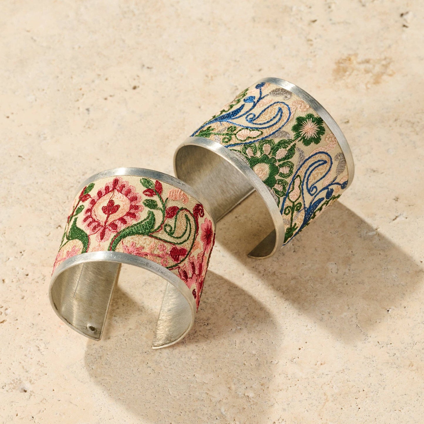 Silk Embroidered Cuff
