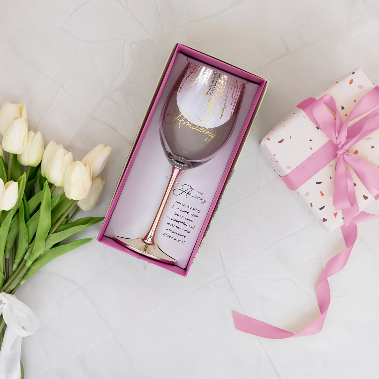 Wine glass - Outpouring of Love