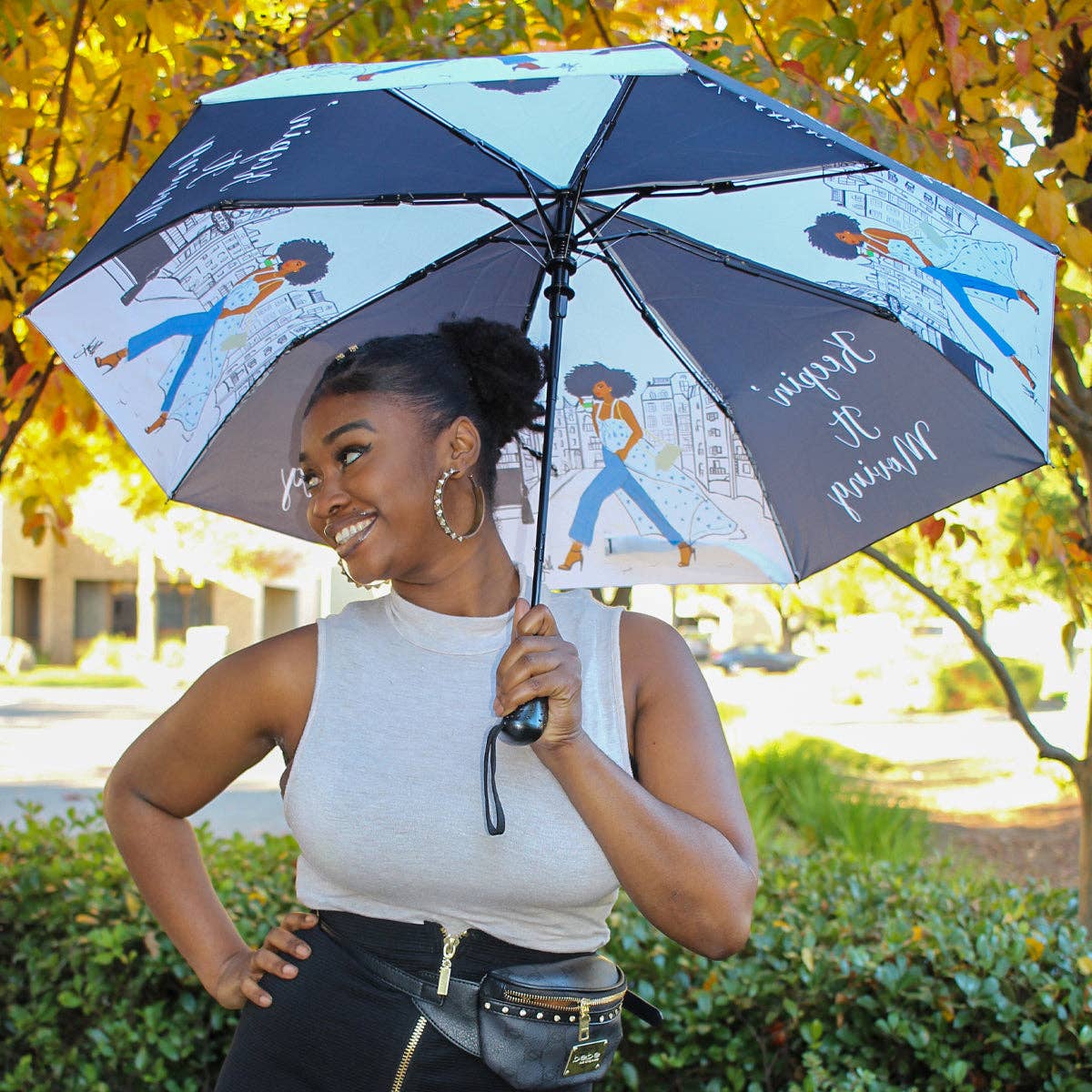 Keepin' it Moving Umbrella
