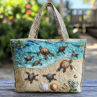 Canvas Print Tote Shoulder Bag