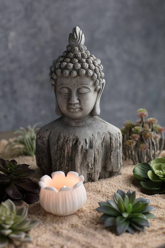 Cement Buddha Torso