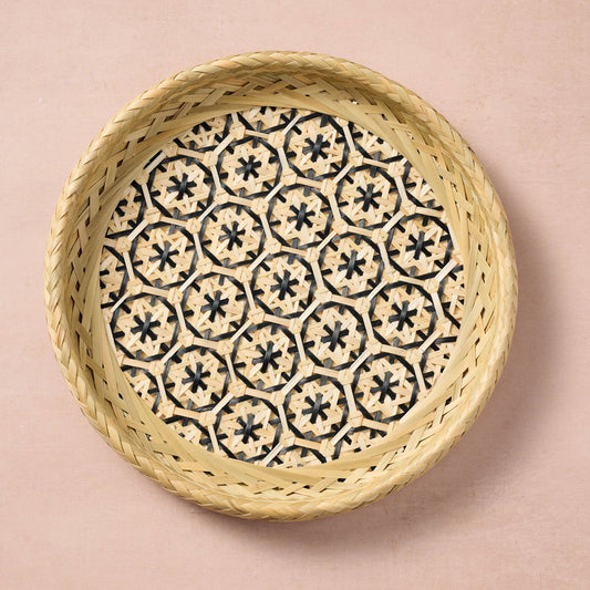Phu An Bamboo Basket with Black
