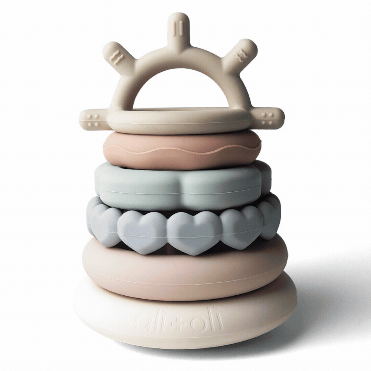 Silicone Stacking Ring Sensory Play Tower Toy
