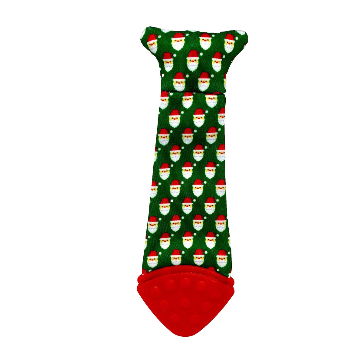 Tasty Tie Teether, Crinkle Toy (Santa)