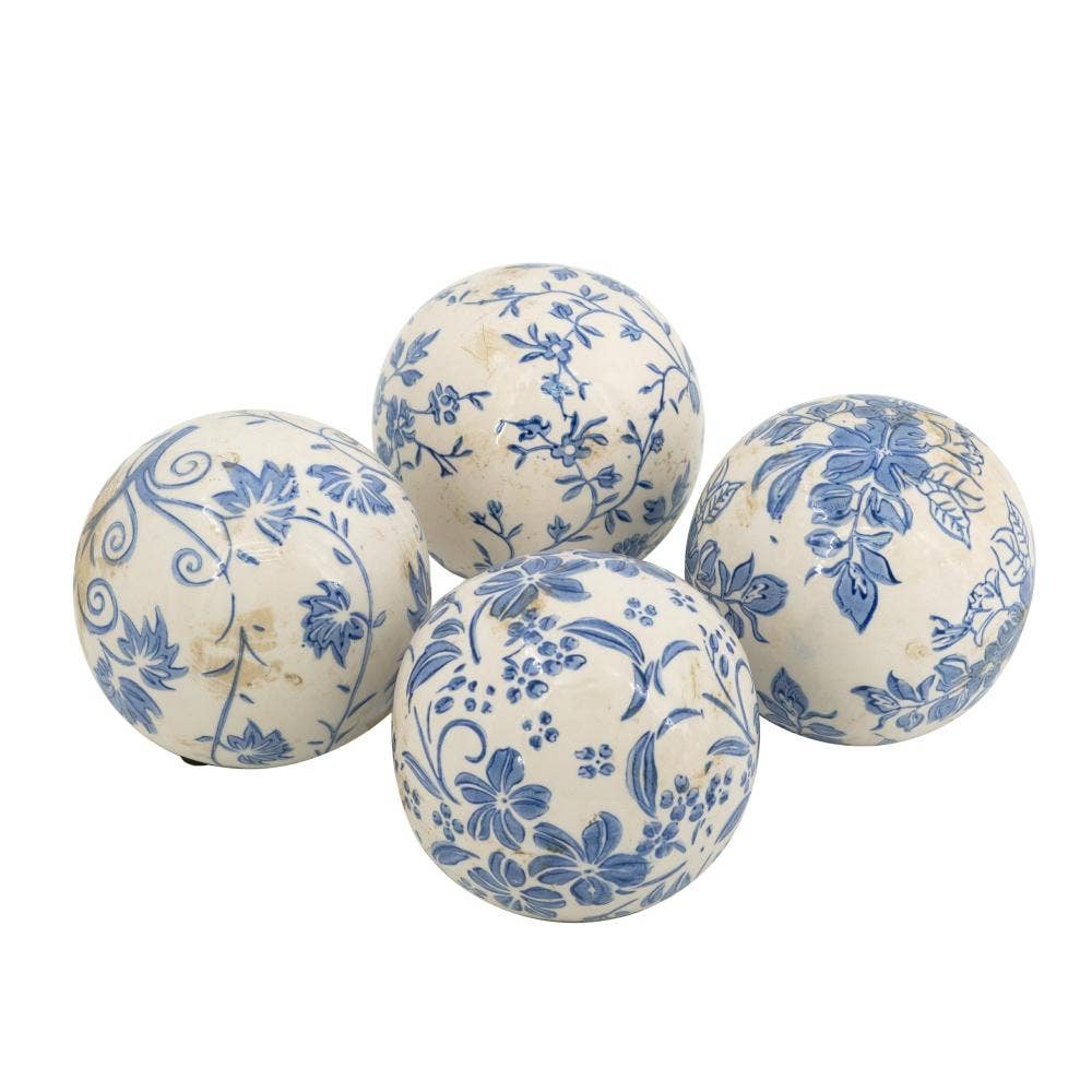 Set of 4 Decorative Balls