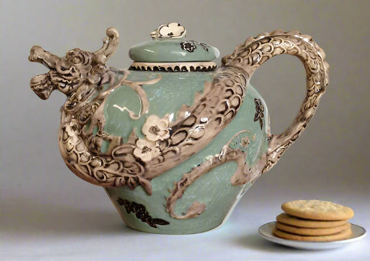 Green Dragon Teapot