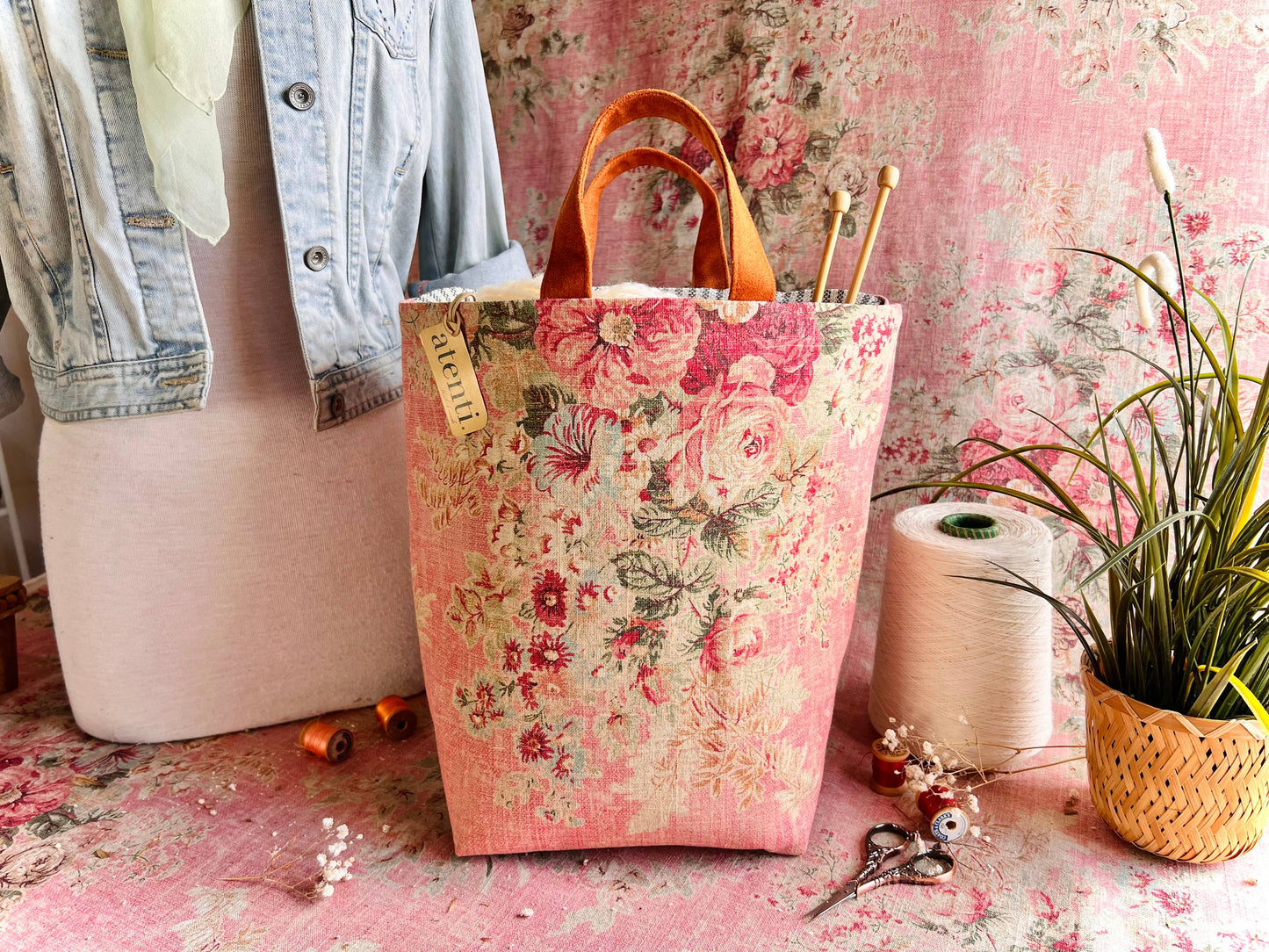 Rosewood Hope Basket Project Bag