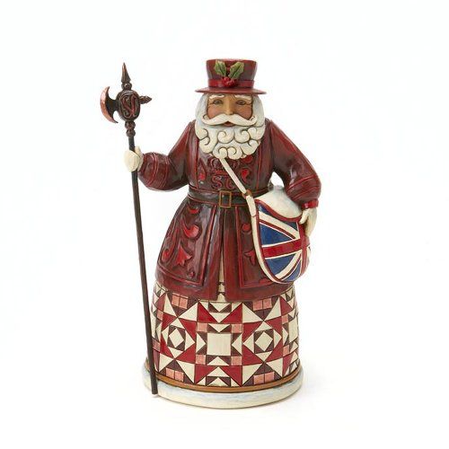 British Santa Figurine