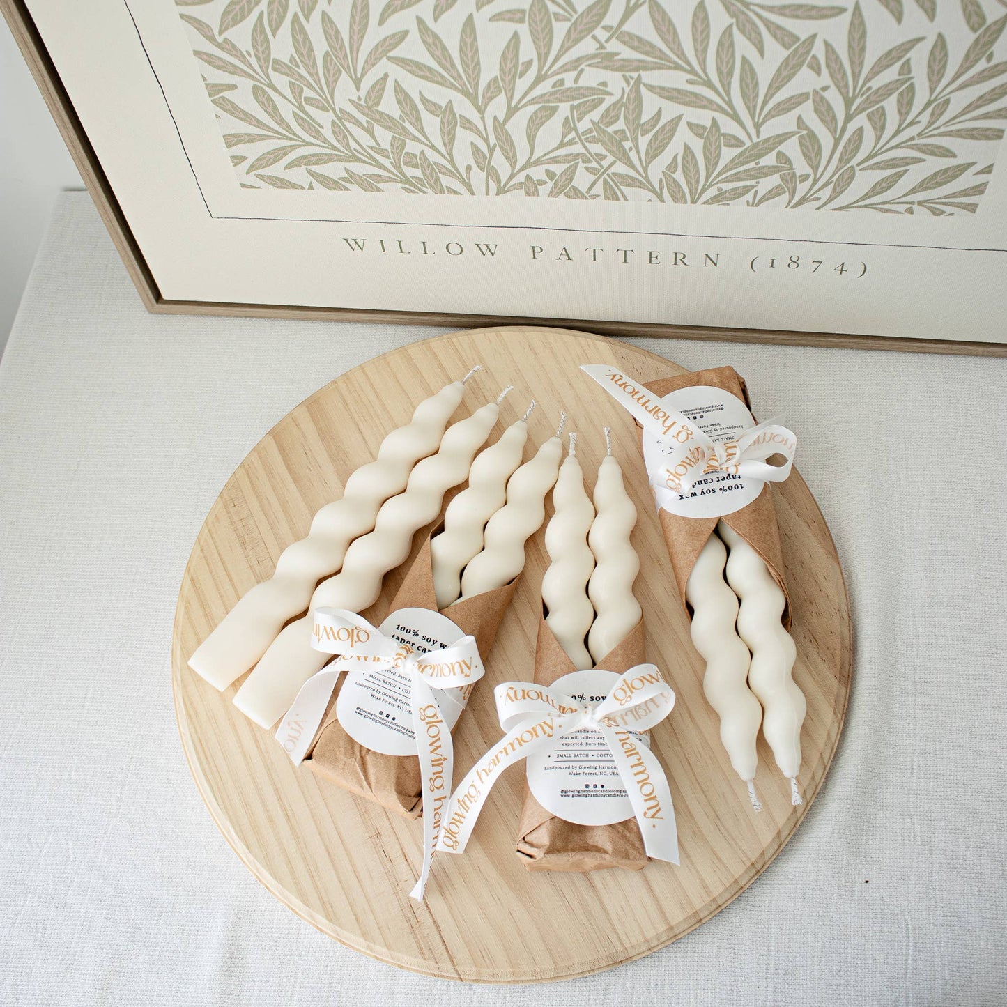 Twisted Taper Candles