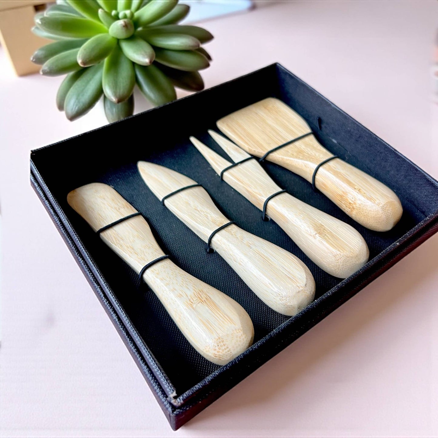 Bamboo Charcuterie & Cheese Knife Set