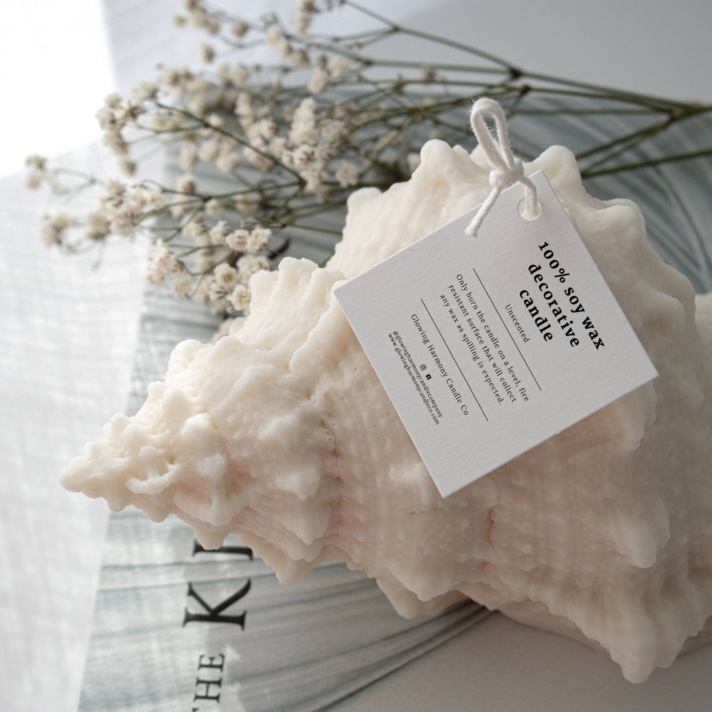 Large Sea Shell (Conch) Candle