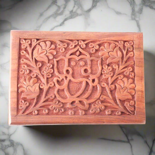 Ganesh Wood Box