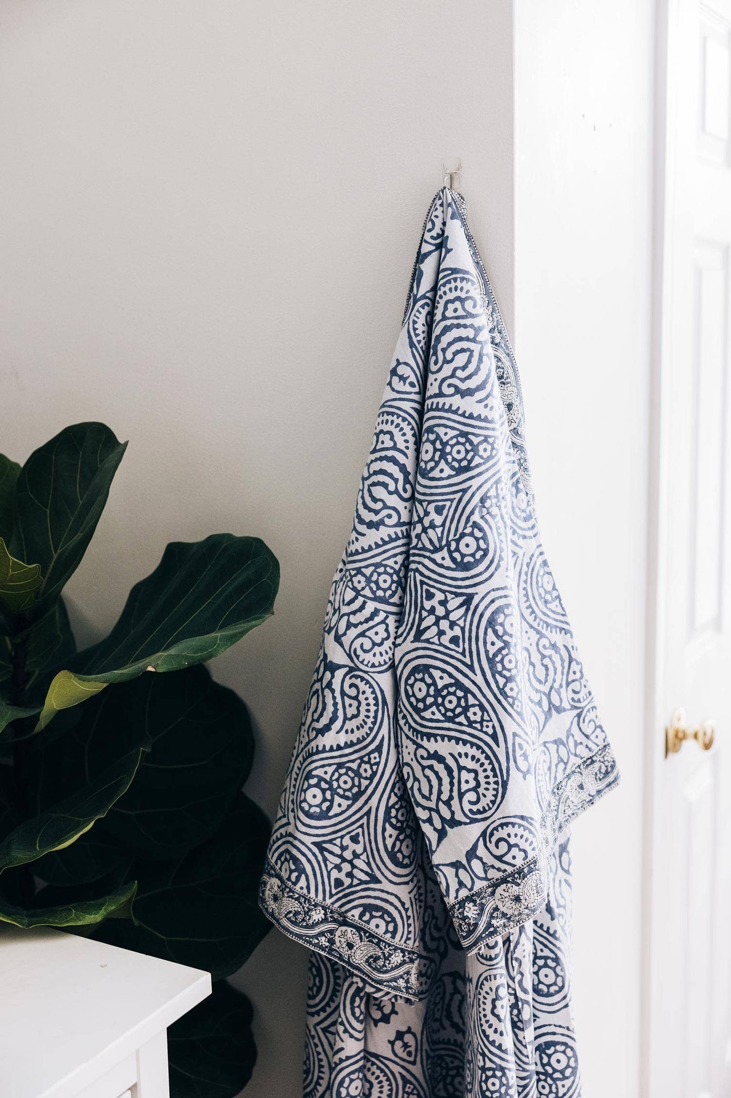 Paisley Cotton Robe