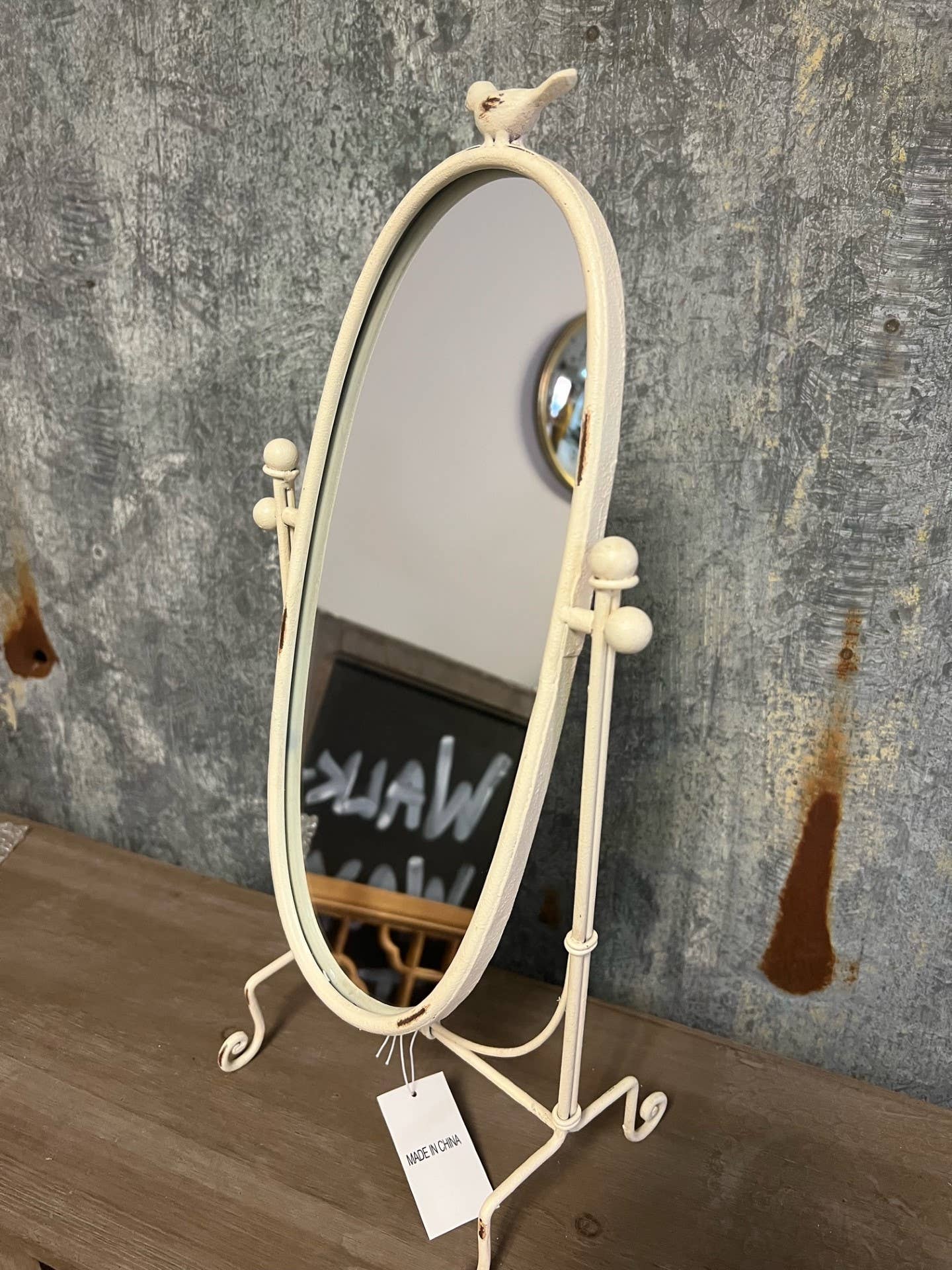 Vintage Table Top Swing Mirror