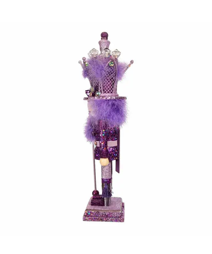 16"HOLLYWOOD PURPLE KING NUTCRACKER