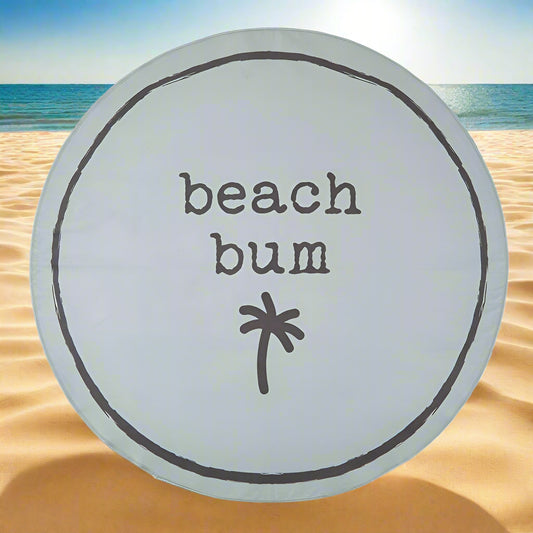 Quick Dry Round Towel - Beach Bum