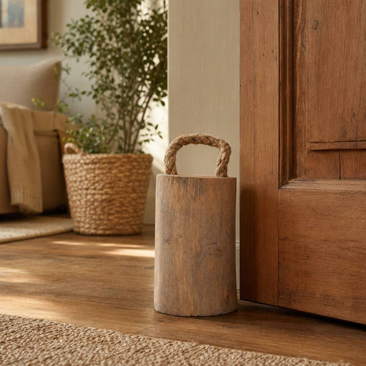 Door Stopper with Rope Handle