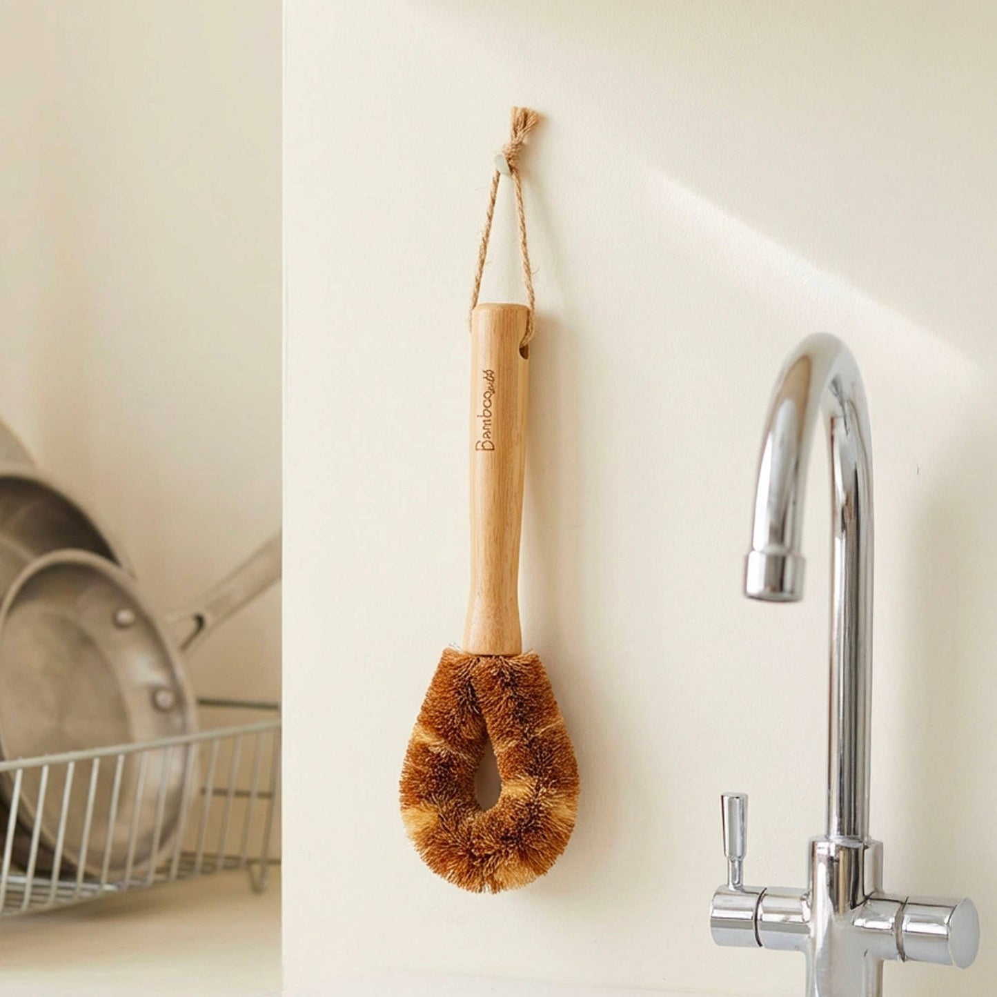 Bamboo Bottle Cleaning Brush