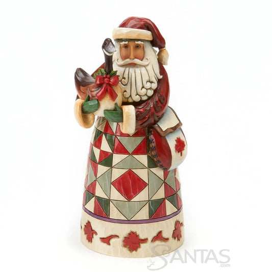 Canada Santa Figurine