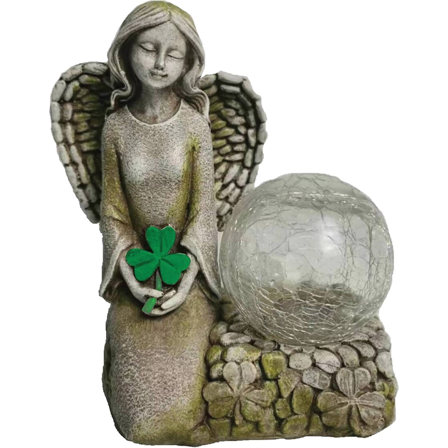 Irish Angel with Glass Ball