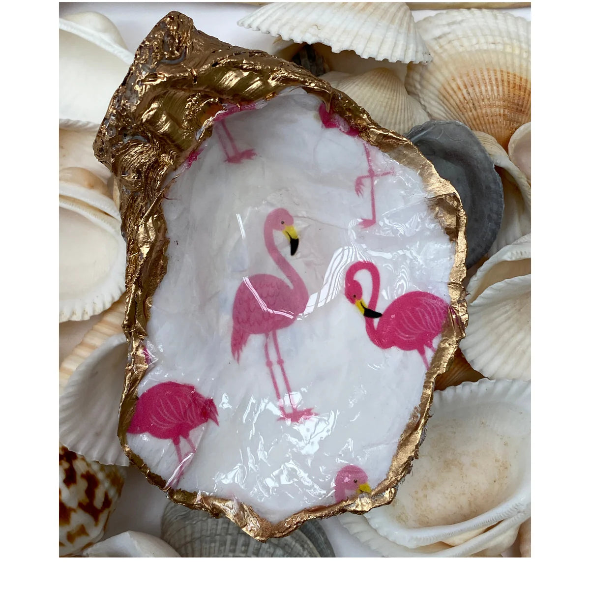 Oyster shell art