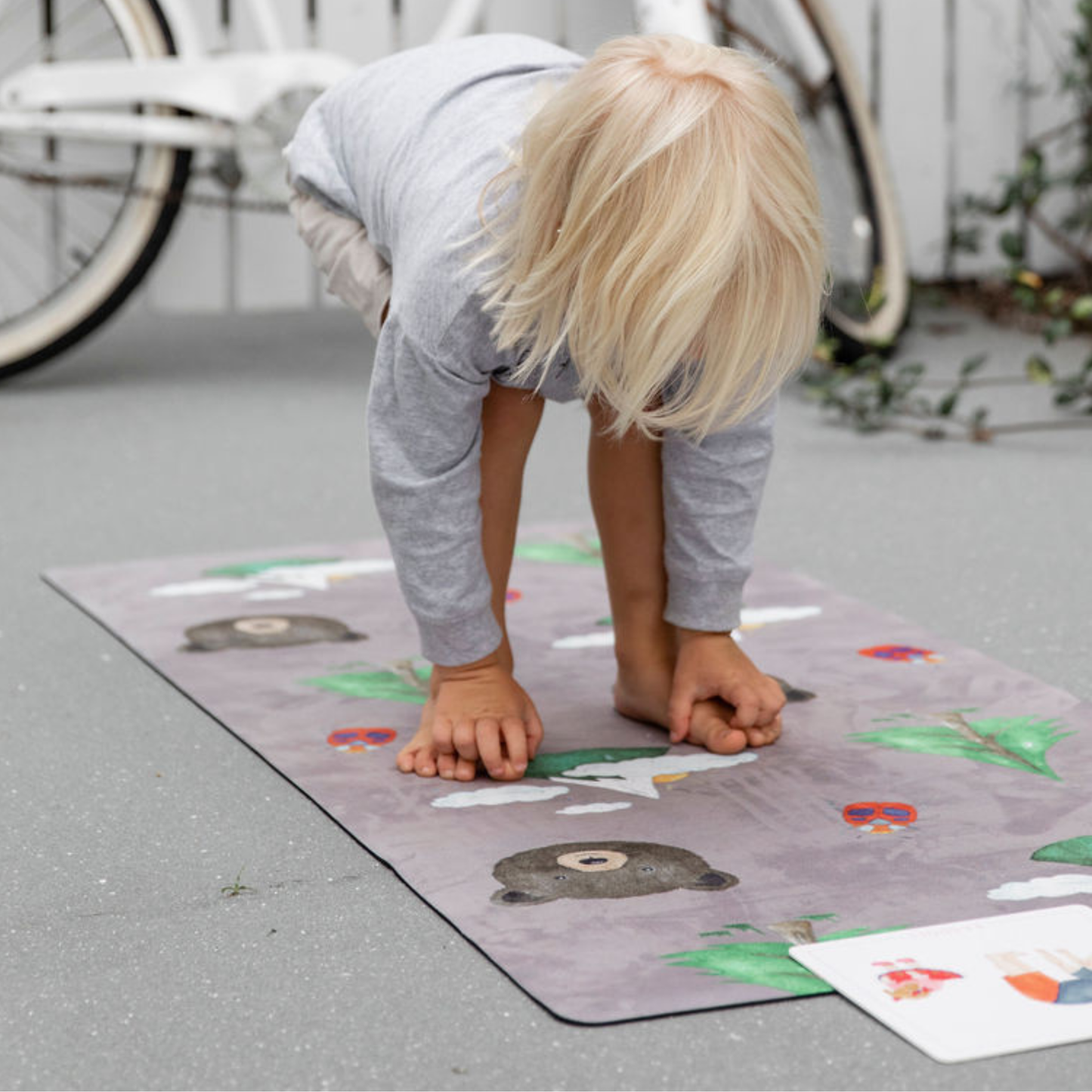 Printed Kids Yoga Mats – Non-Slip, Washable & Eco-Friendly