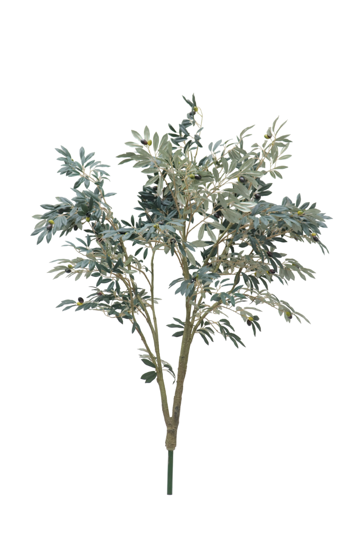 Grand Artisan Olive Tree | Natural Wood Trunk & Realistic 7'