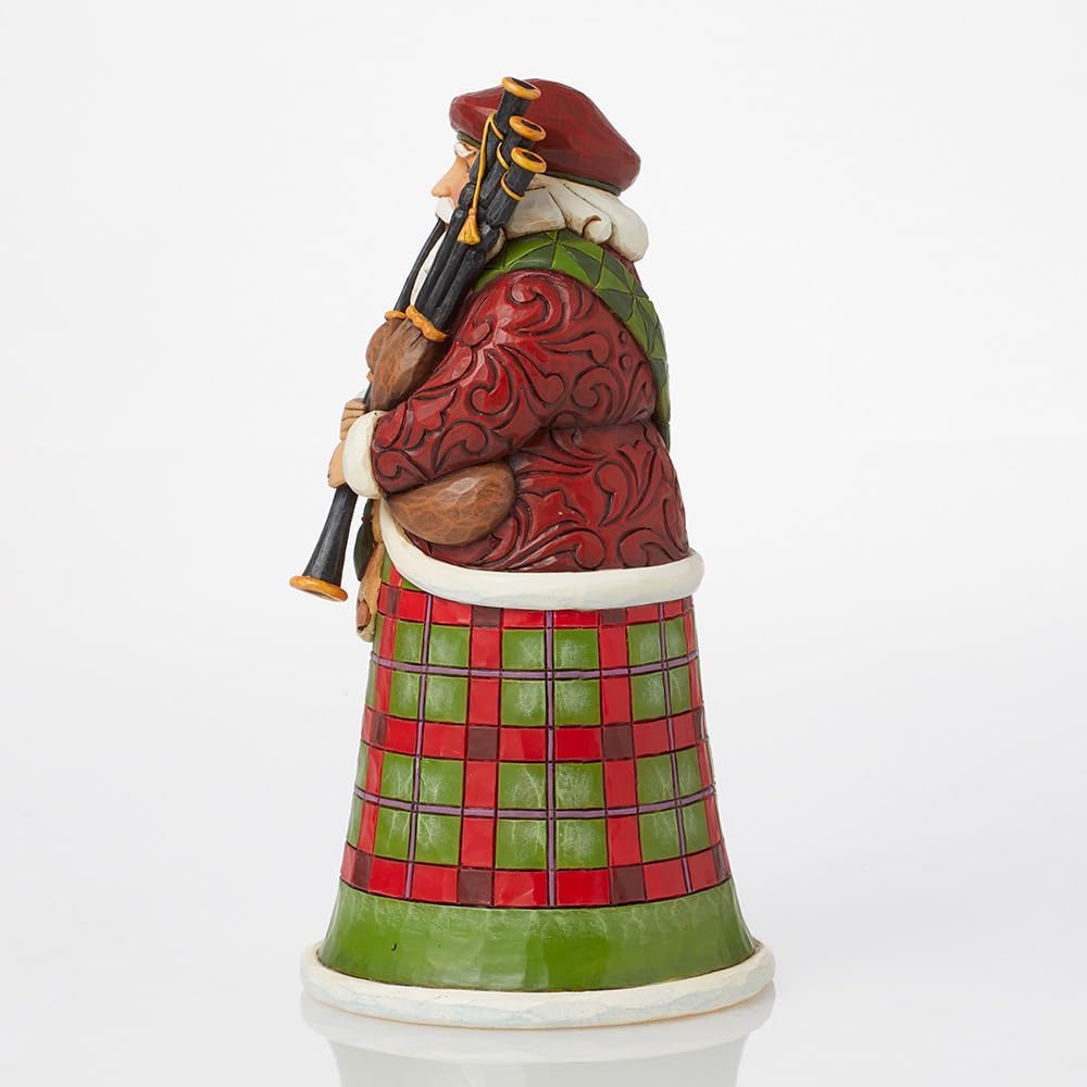 Scottish Santa Figurine