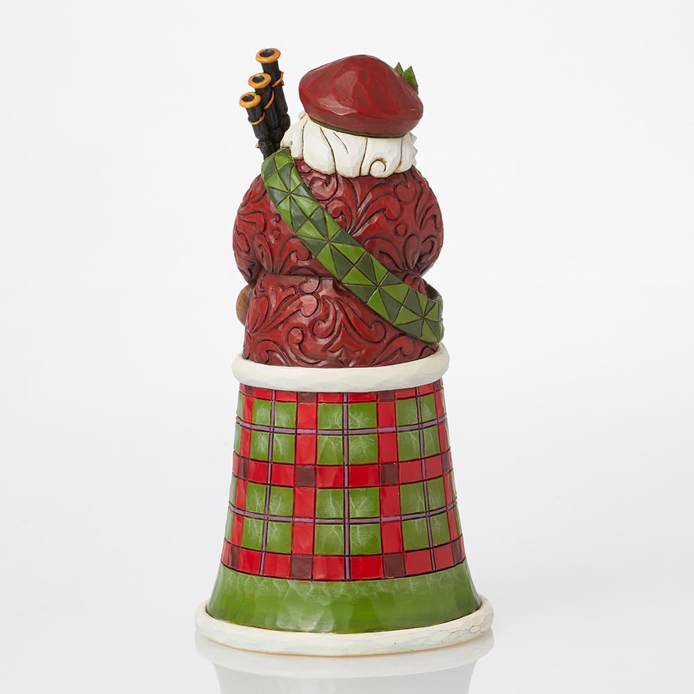 Scottish Santa Figurine