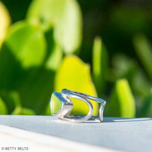 CLEO Sea Glass Ear Cuff