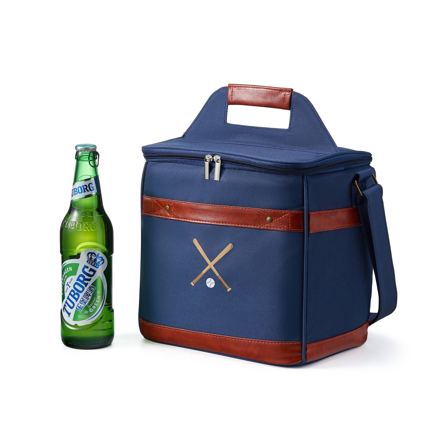 Baseball Soft-Sided Drinks Cooler Bag