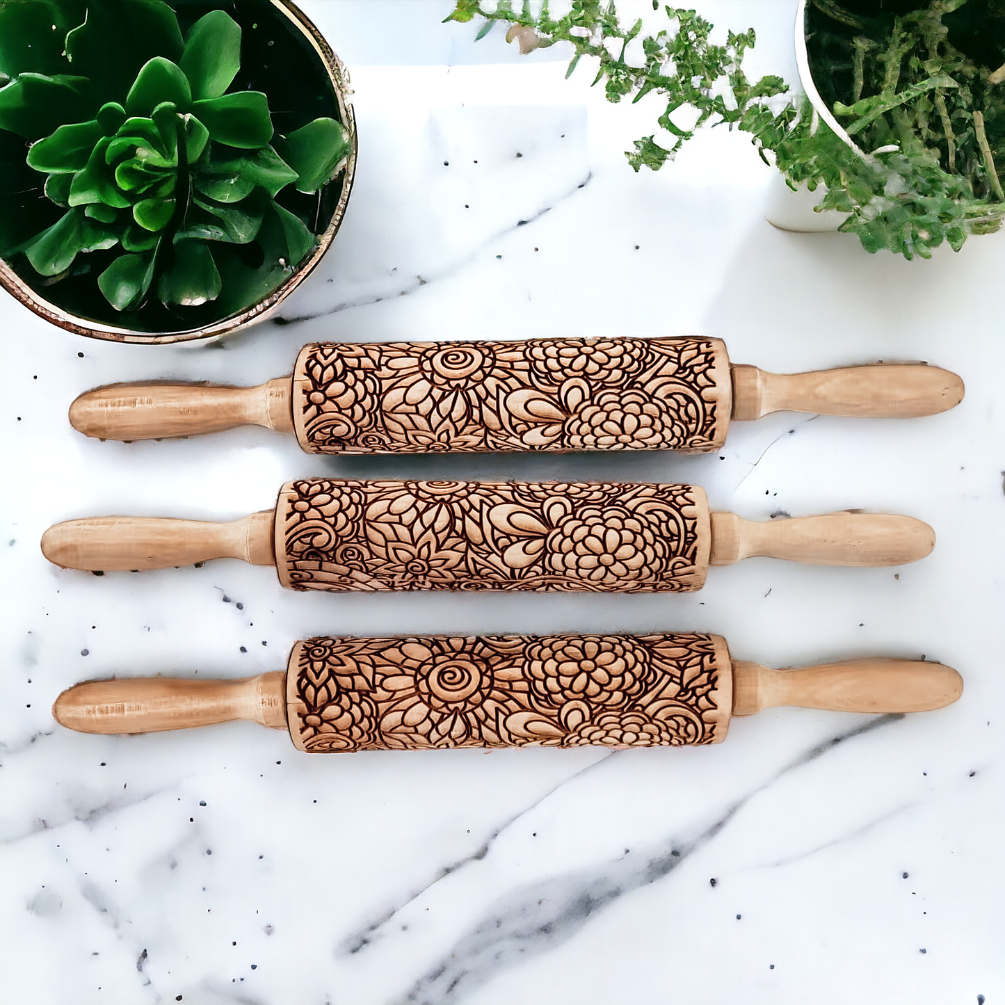 Rolling Pins - Sunflowers, Easter, and Flowers