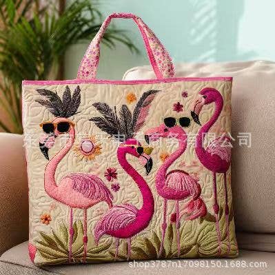 Canvas Print Tote Shoulder Bag
