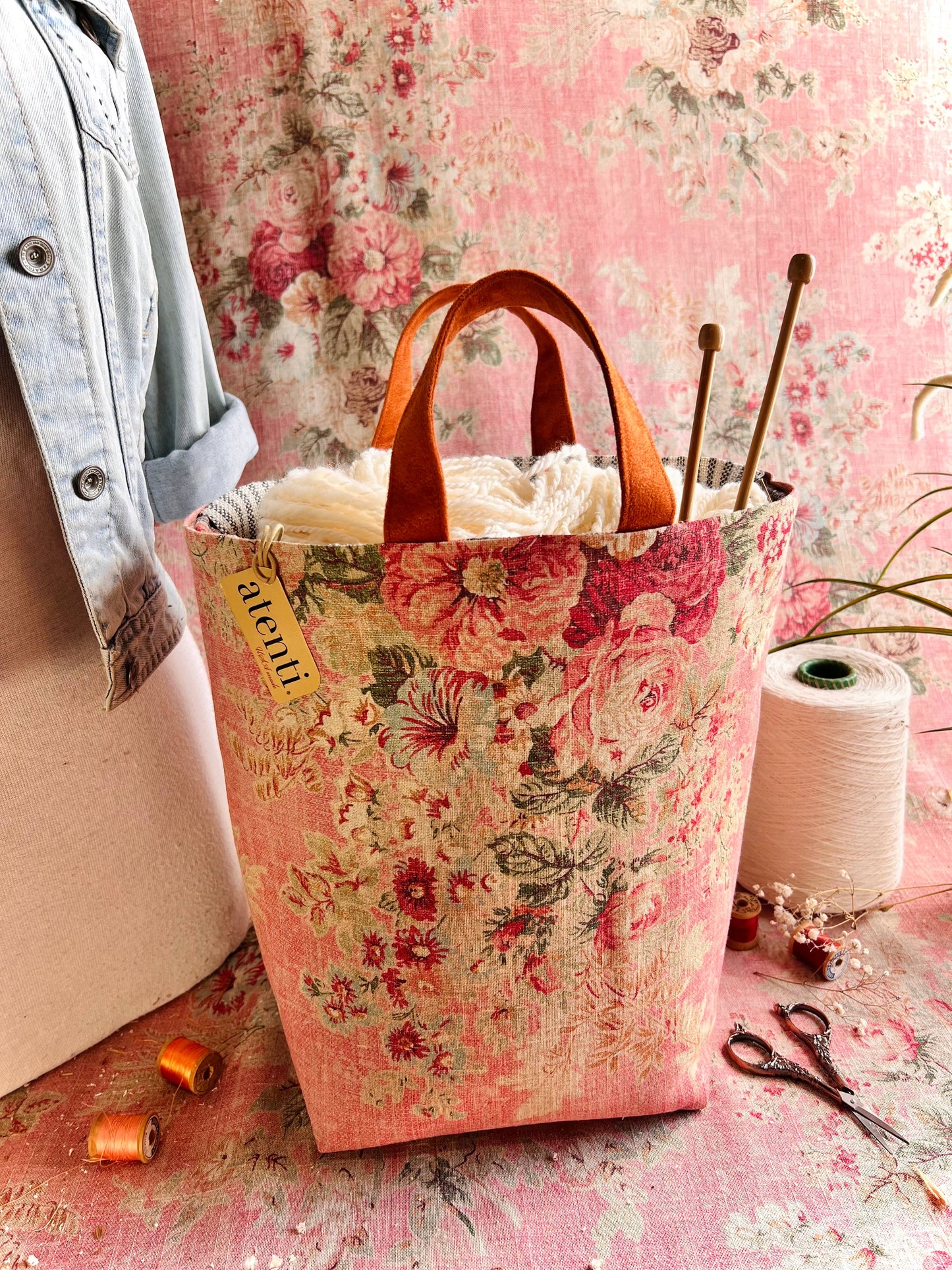 Rosewood Hope Basket Project Bag