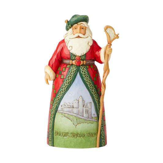 Irish Santa Figurine