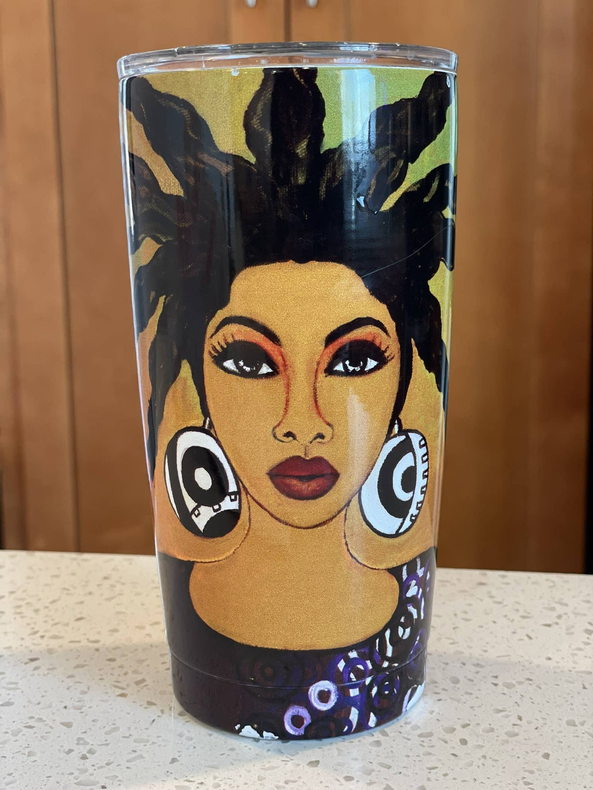 Stainless Steel Travel Tumbler "Live A Good Life On Purpose"