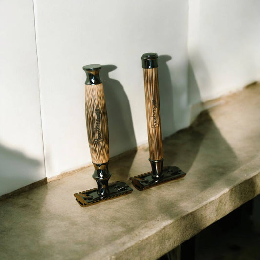 Bamboo Stainless Steel Safety Razor