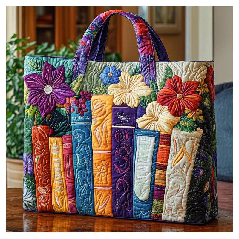 Canvas Print Tote Shoulder Bag