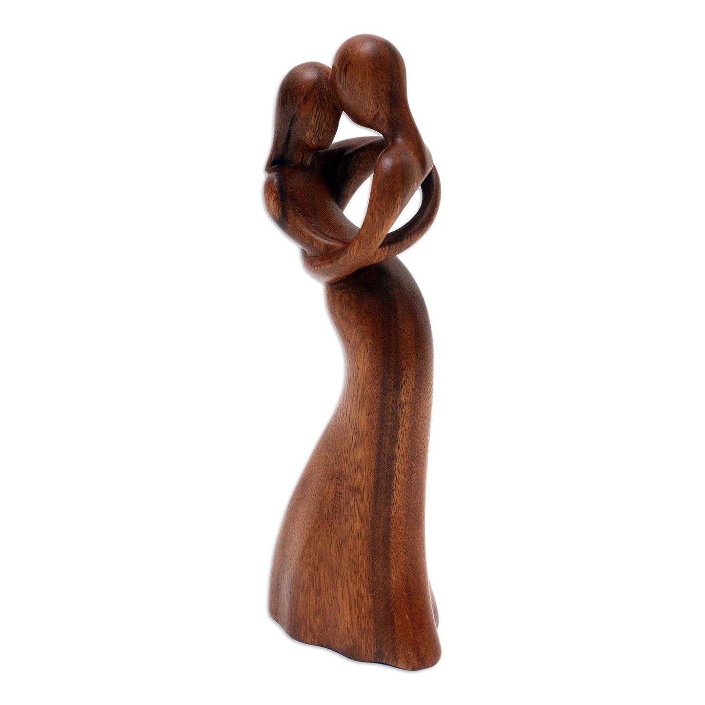 Touch My Heart Wood Statuette