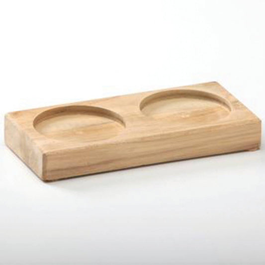Ocean Reel Salt & Pepper Teak Base
