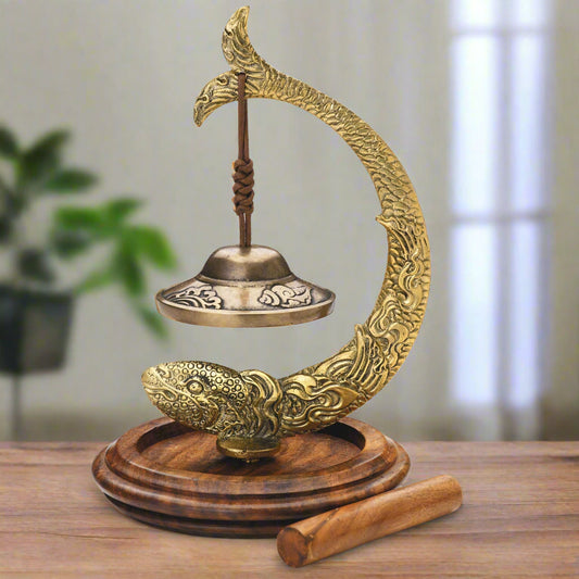 Lucky Fish W/Striker Table Chime