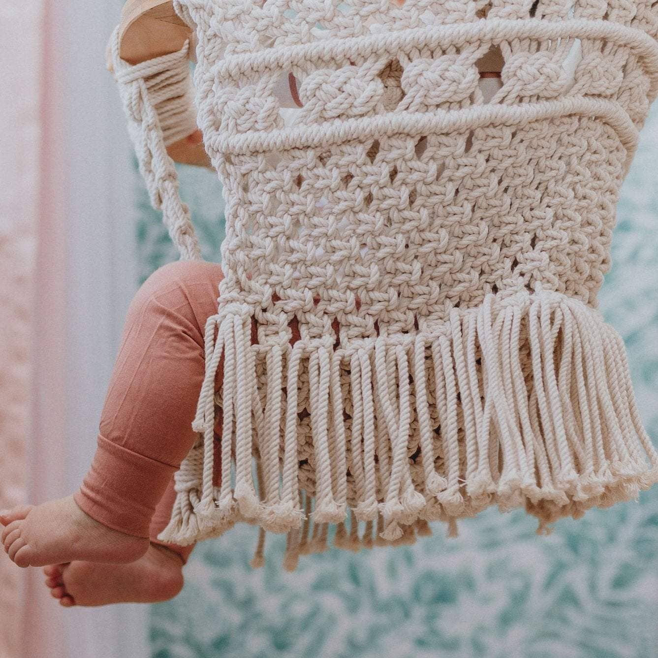 Baby Macrame Swing