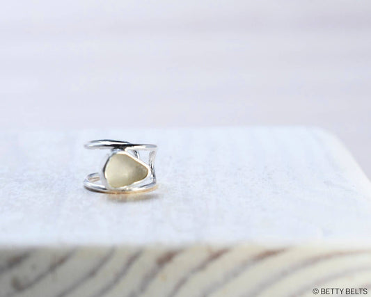CLEO Sea Glass Ear Cuff